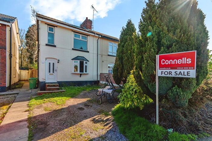 3 Bedroom Semi Detached House For Sale In Stafford Road, Huntington, Cannock, WS12