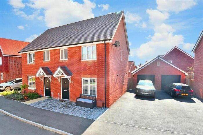 3 Bedroom Semi-Detached House For Sale In St. Mary's Road, Sellindge, Kent, TN25