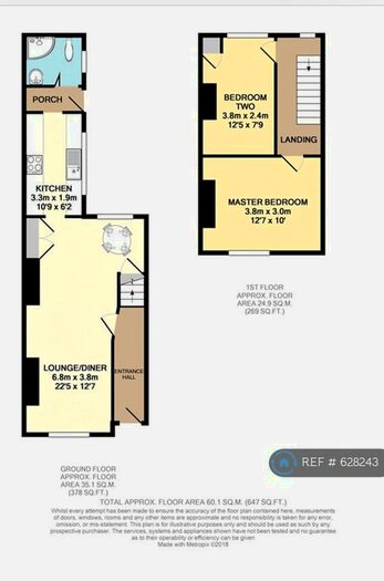 2 Bedroom End Of Terrace House To Rent In Rustenburg Street, Hull, HU9