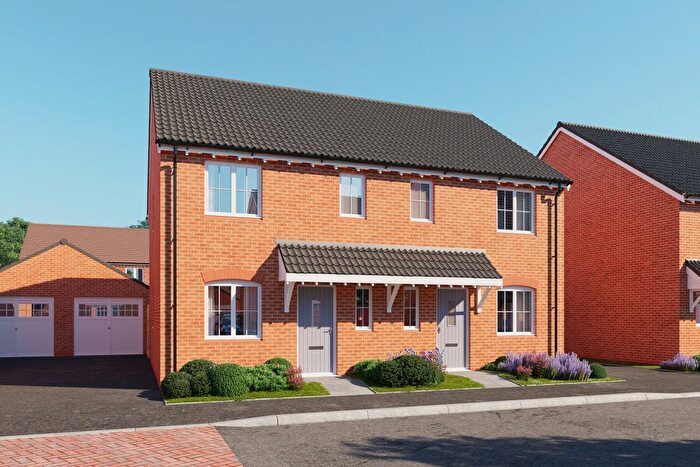 3 Bedroom Semi Detached House For Sale In "The Drayton" At Ranshaw Drive, Stafford, ST17