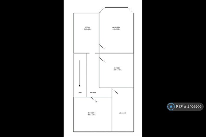 2 Bedroom Flat To Rent In Castlemain Avenue, Bournemouth, BH6