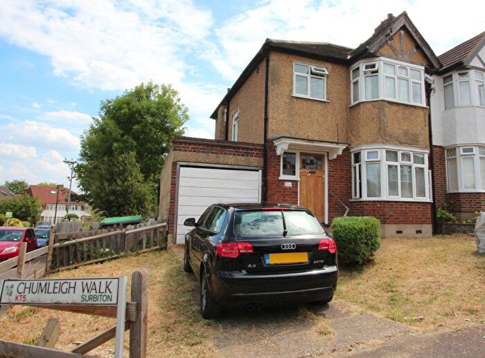 4 Bedroom Semi Detached House To Rent In Chumleigh Walk, Surbiton, KT5