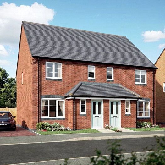 3 Bedroom Semi Detached House For Sale In Woodwinds, Warton, Tamworth, Warwickshire, B79