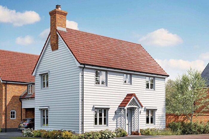 4 Bedroom Link Detached House For Sale In "The Broomhill" At Bury Road, Woolpit, IP30