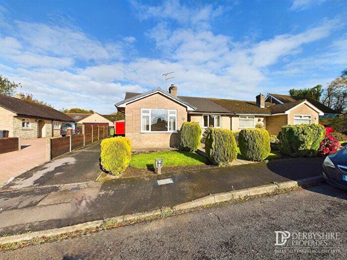 2 Bedroom Semi-Detached Bungalow For Sale In St Michaels Close, Crich, Matlock, DE4