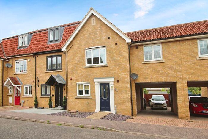 4 Bedroom Terraced House To Rent In Parker Close, Eynesbury, St. Neots, PE19