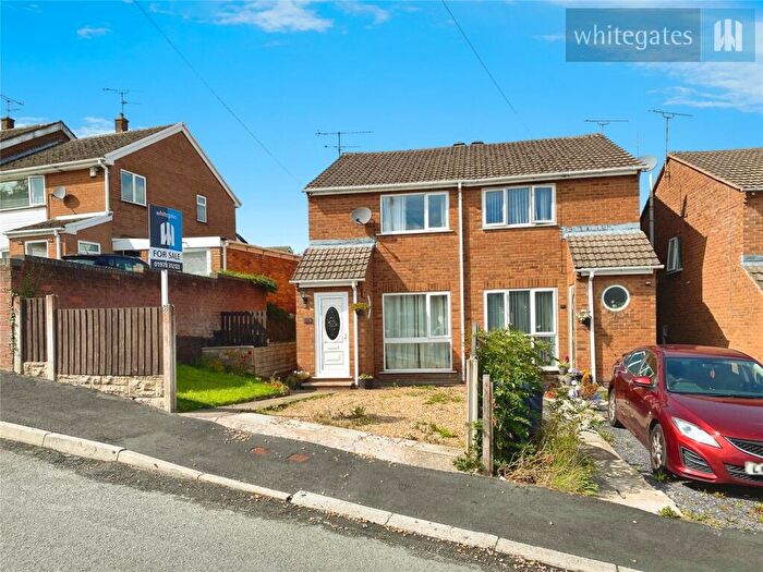2 Bedroom Semi-Detached House For Sale In Castle Road, Coedpoeth, Wrexham, LL11