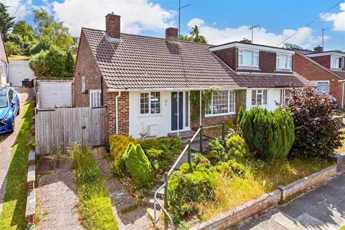 2 Bedroom Semi-Detached Bungalow For Sale In Falmer Gardens, Woodingdean, Brighton, East Sussex, BN2