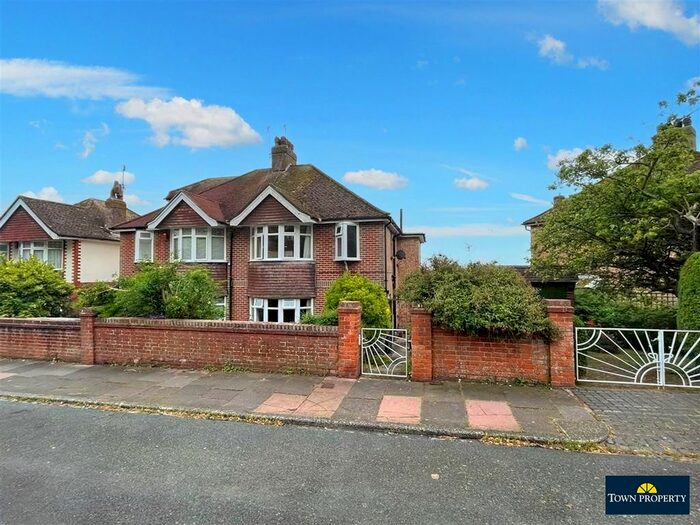 3 Bedroom Semi-Detached House For Sale In Cherry Garden Road, Eastbourne, BN20