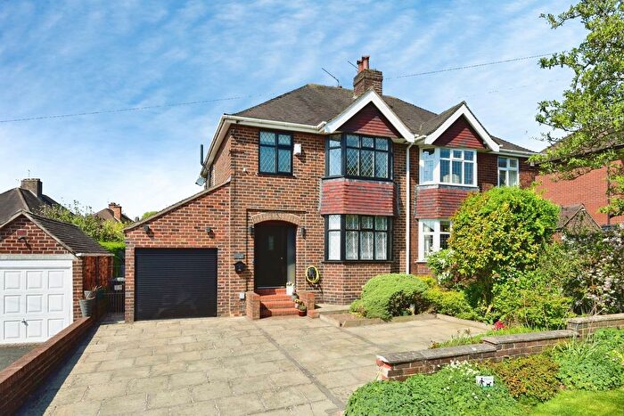3 Bedroom Semi-detached House For Sale In Chester Crescent, Newcastle, Staffordshire, ST5