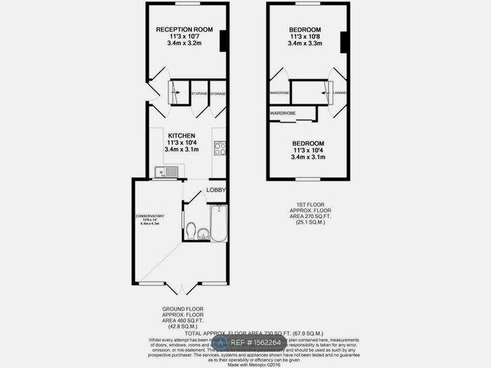2 Bedroom Semi-Detached House To Rent In Harrison's Rise, London, CR0