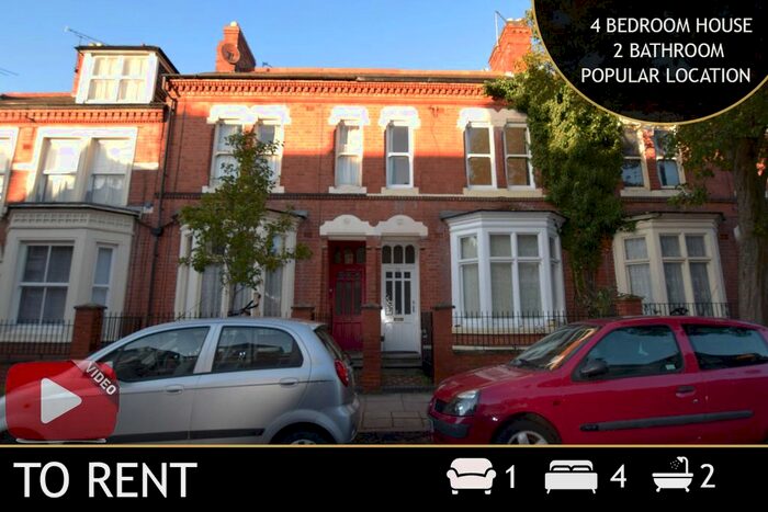 4 Bedroom Terraced House To Rent In St. Albans Road, Leicester, LE2