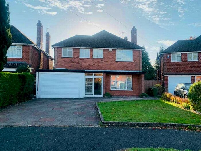 4 Bedroom Detached House To Rent In Ferndown Road, Solihull, B91