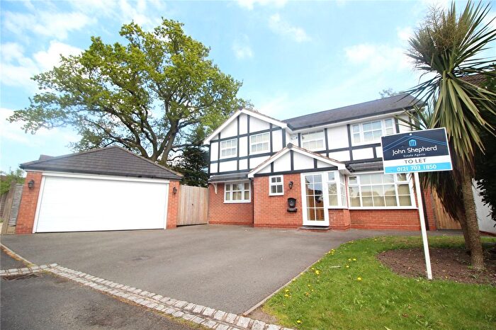 4 Bedroom Detached House To Rent In Winthorpe Drive, Solihull, West Midlands, B91
