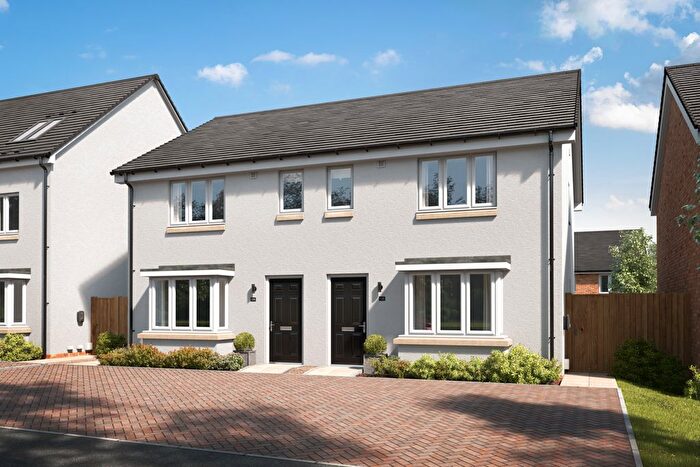 3 Bedroom Semi Detached House For Sale In "The Kilda" At Springhill And Leadloch Road, Shotts, ML7