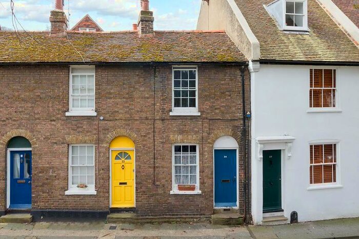 2 Bedroom Terraced House To Rent In Castle Row, Canterbury, CT1