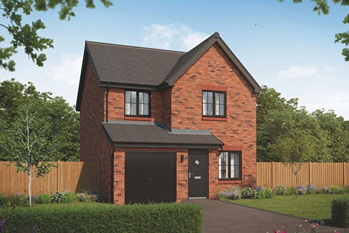 3 Bedroom Detached House For Sale In "The Baxter" At Hooten Lane, Hope Carr, Leigh, WN7