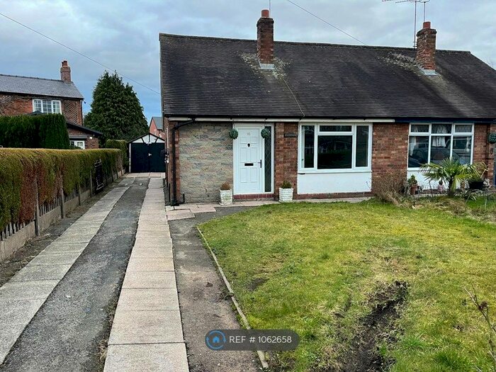 2 Bedroom Bungalow To Rent In Dig Lane, Wybunbury, Nantwich, CW5