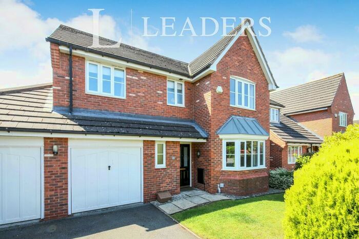 4 Bedroom Detached House To Rent In Talbot Way, CW5