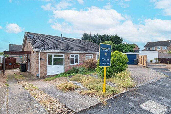 2 Bedroom Semi-Detached Bungalow For Sale In Saxon Rise, Irchester, NN29