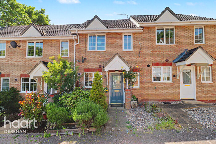 2 Bedroom Terraced House For Sale In Masefield Mews, Dereham, NR19
