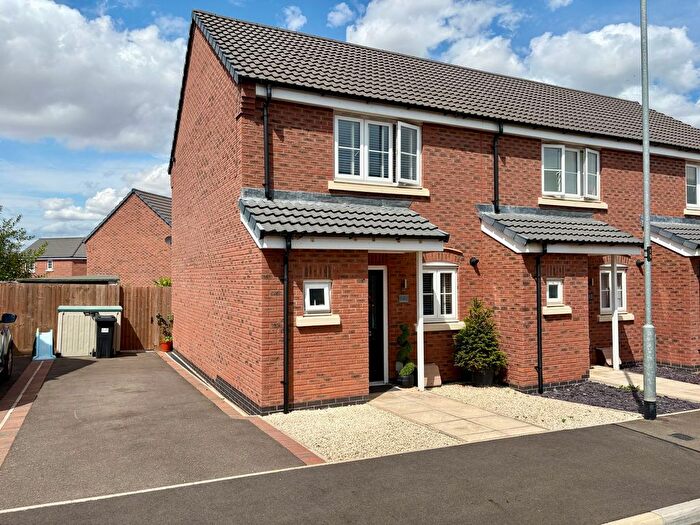 2 Bedroom Terraced House For Sale In Buxton Crescent, Broughton Astley, Leicester, LE9