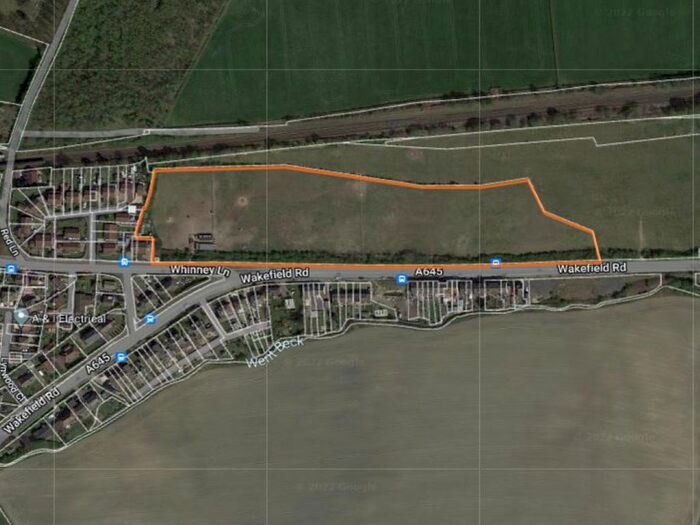Land For Sale In Whinney Lane, Streethouse, Pontefract, WF7