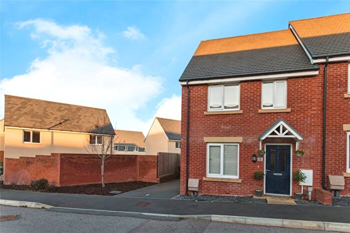3 Bedroom End Terrace House For Sale In Broadhays Drive, Cranbrook, Exeter, Devon, EX5