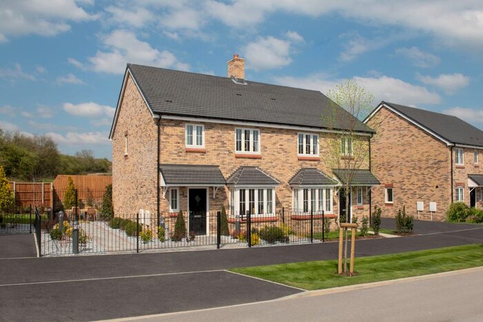 3 Bedroom Semi Detached House For Sale In "The Chandler" At Gault Way, Leighton Buzzard, LU7