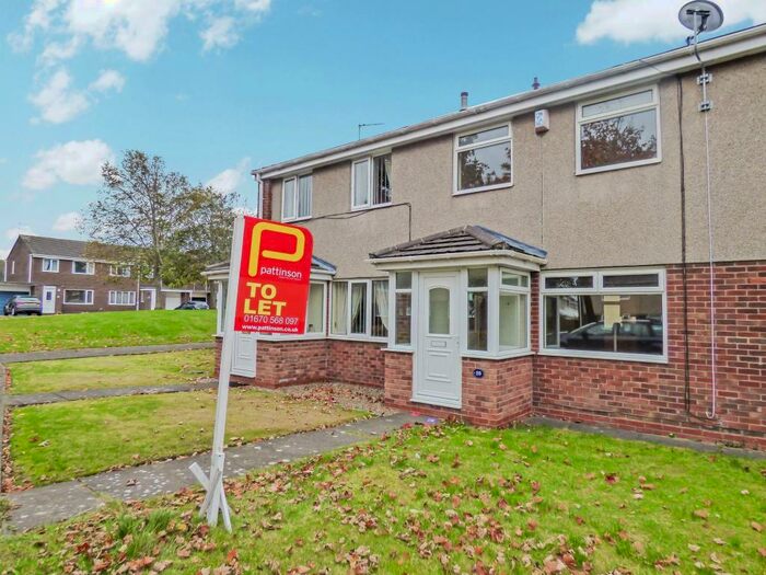 3 Bedroom Terraced House To Rent In Huntingdon Drive, Cramlington, Northumberland, NE23