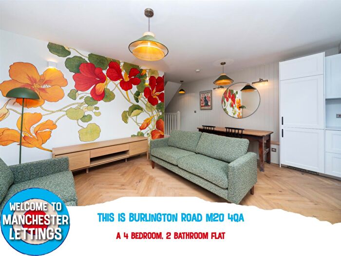 4 Bedroom Flat To Rent In Burlington Road, Manchester, M20