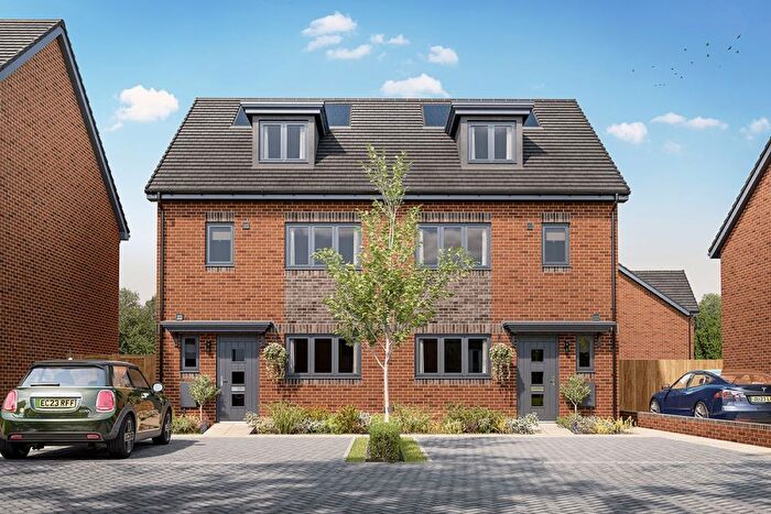 3 Bedroom Semi Detached House For Sale In "The Filey" At New Estates Roads Off Biggs Lane, Arborfield, RG2