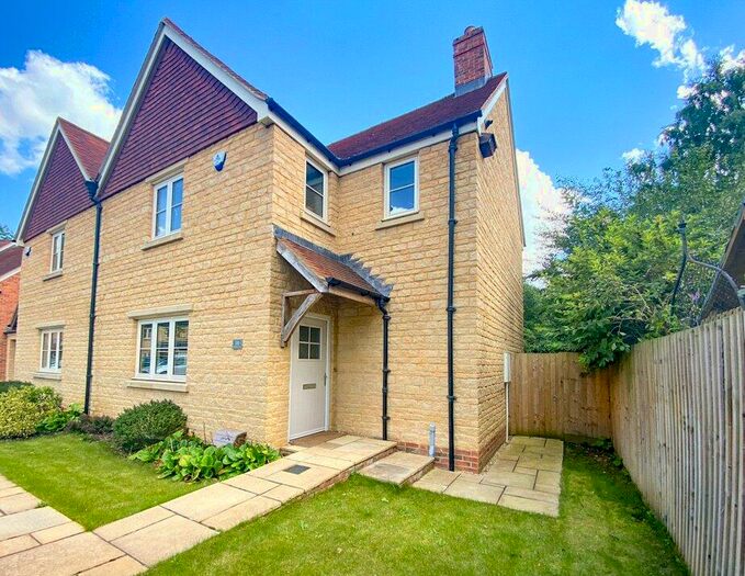 3 Bedroom Semi-Detached House For Sale In Bluebell Gardens, Park Road, North Leigh, Witney, OX29