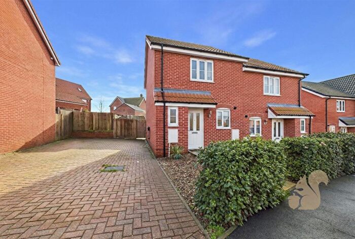 2 Bedroom Semi-Detached House For Sale In Grace Farrant Road, Great Cornard, CO10