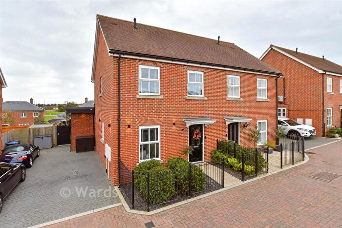 2 Bedroom Semi-Detached House For Sale In Merlin Avenue, Whitfield, Dover, Kent, CT16