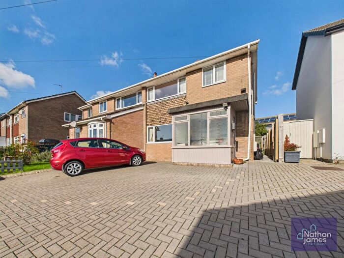 4 Bedroom Semi-Detached House For Sale In Burns Crescent, Caldicot, NP26