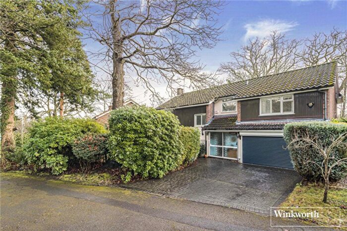 5 Bedroom Detached House For Sale In Pinewood Gardens, Bagshot, Surrey, GU19