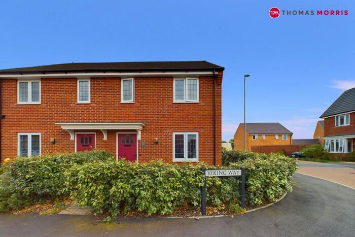 3 Bedroom Semi-Detached House For Sale In Viking Way, Buckden, St. Neots, Cambridgeshire, PE19
