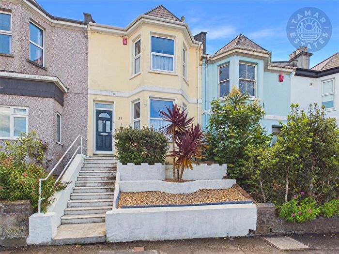 3 Bedroom Terraced House For Sale In St. Georges Terrace, Plymouth, PL2