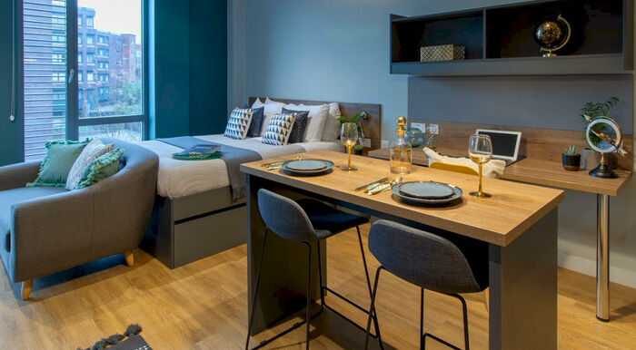 1 Bedroom House To Rent In Crown House West Bar, Sheffield, Sheffield, S3