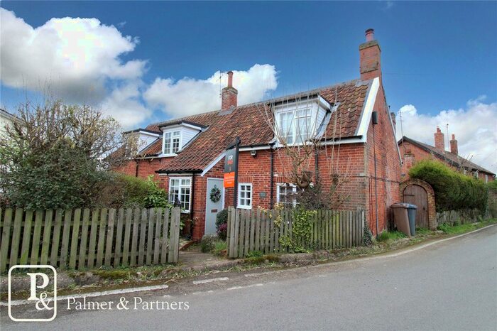 2 Bedroom Semi-Detached House For Sale In Church Road, Little Glemham, Woodbridge, Suffolk, IP13