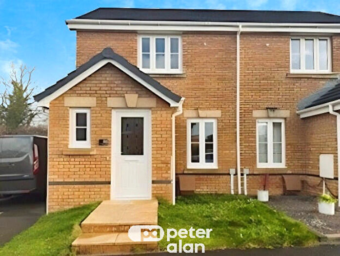 2 Bedroom Semi-Detached House To Rent In Bryn Meurig, Llanharry, Pontyclun, CF72