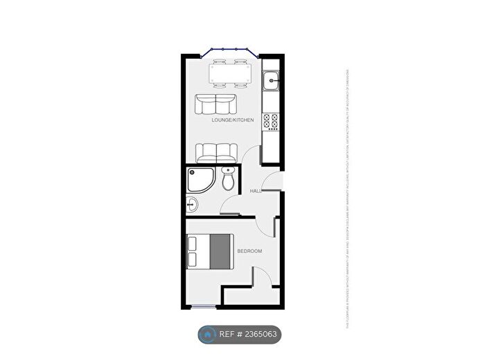 1 Bedroom Flat To Rent In Pen Y Lan Road, Cardiff, CF24