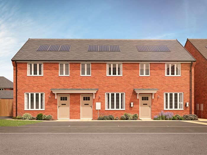 3 Bedroom Terraced House For Sale In "The Oahstone" At Off Martley Road, Worcester, WR2