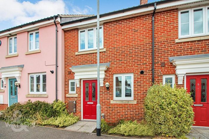 2 Bedroom Terraced House To Rent In Dolphin Road, The Hampdens, Norwich, NR5