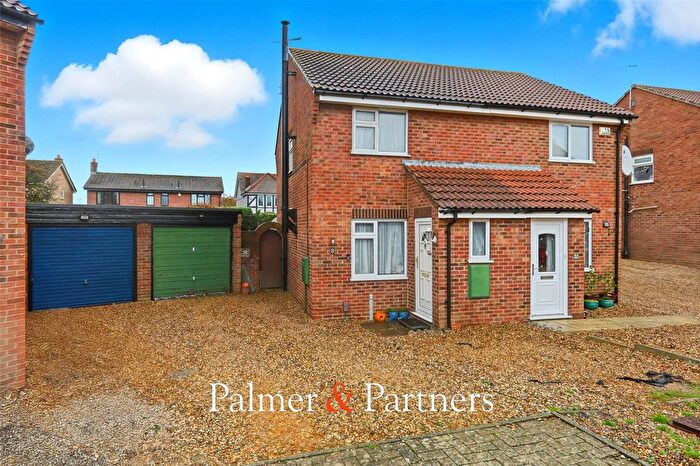 2 Bedroom Semi Detached House For Sale In Furrow Close, Stanway, Colchester, Essex, CO3