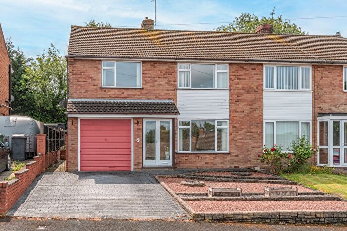 3 Bedroom Semi-Detached House For Sale In Western Hill Close, Astwood Bank, Redditch, Worcestershire, B96