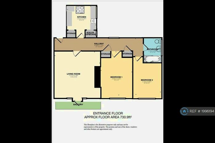2 Bedroom Flat To Rent In Hamstead Court, Birmingham, B19