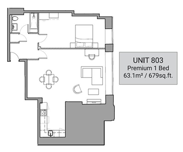 1 Bedroom House To Rent In Granby Row, Manchester, M1
