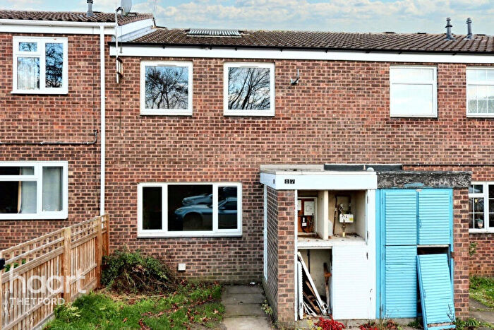 3 Bedroom Terraced House For Sale In Celia Phillips Close, Thetford, IP24